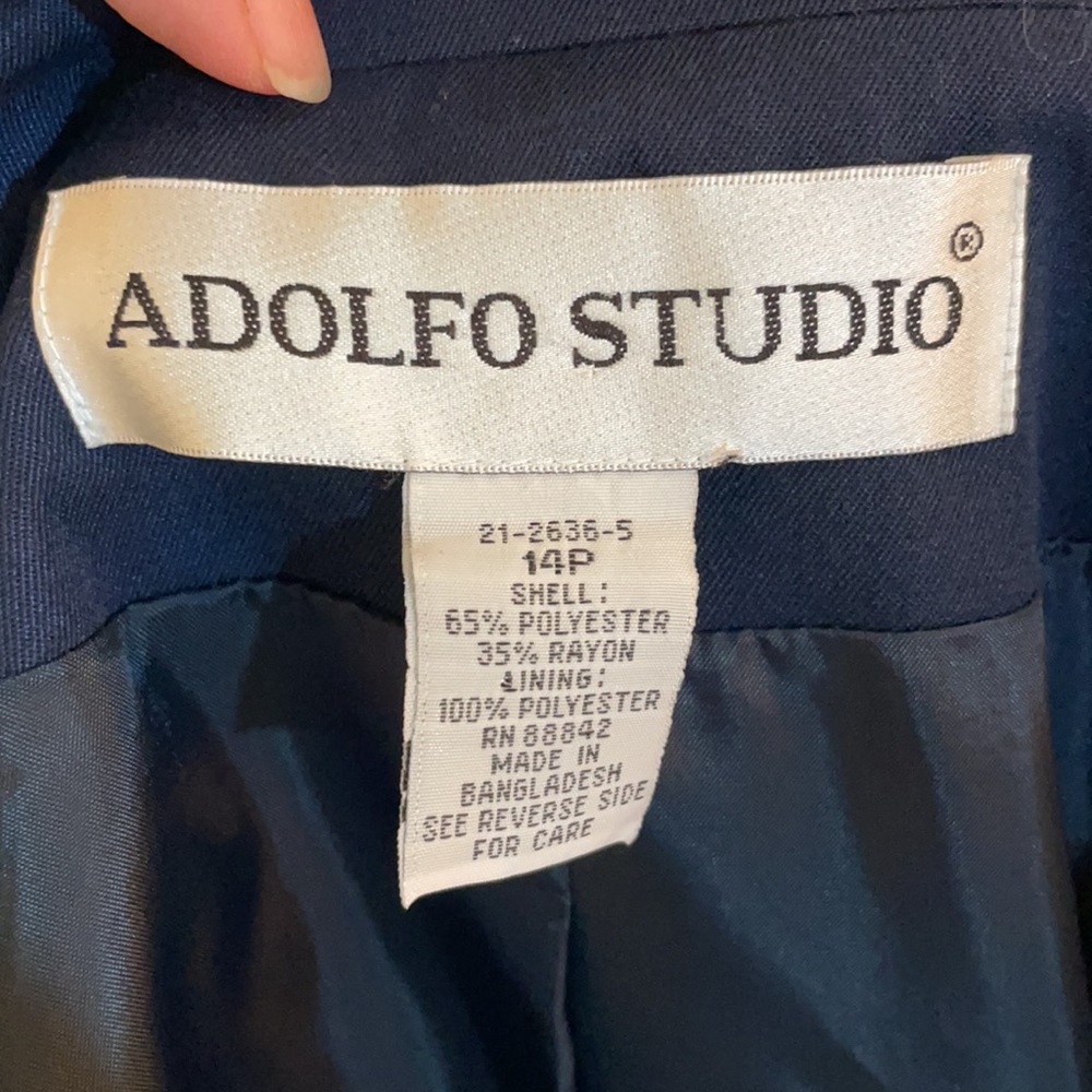 VINTAGE navy blazer - Picture 4 of 4